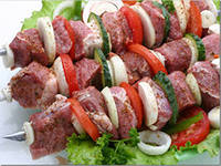 Сезон шашлыков в кулинариях Мокко